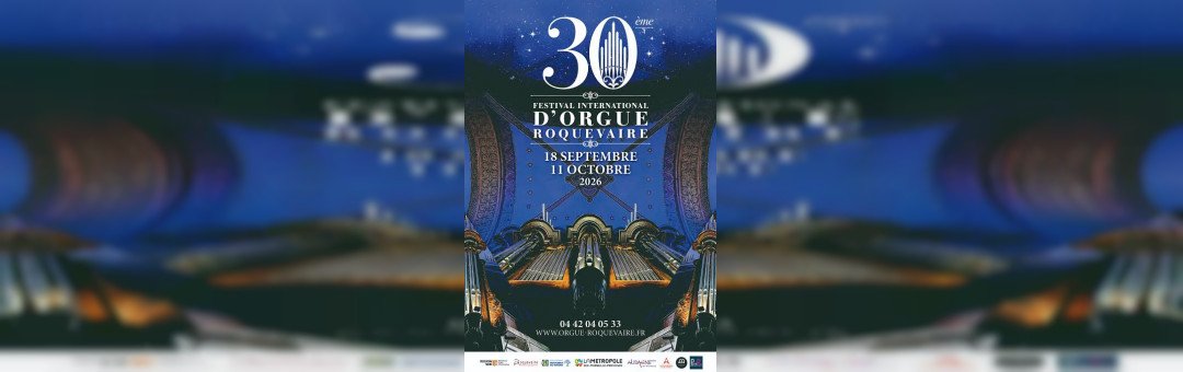 Un concert gratuit dans le cadre du festival international d&rsquo;orgue de Roquevaire !