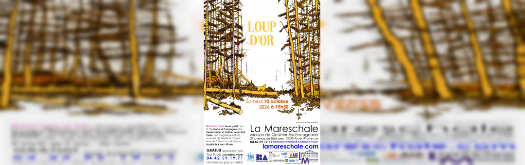 Le Loup d&rsquo;or : spectacle gratuit pour les minots à Aix !