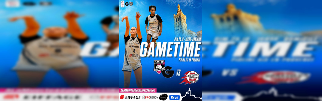 Basket féminin : SMUC Marseille – Andrézieux dimanche à Aix