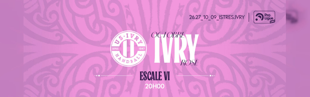Pro Ligue handball : Istres – Ivry vendredi soir !