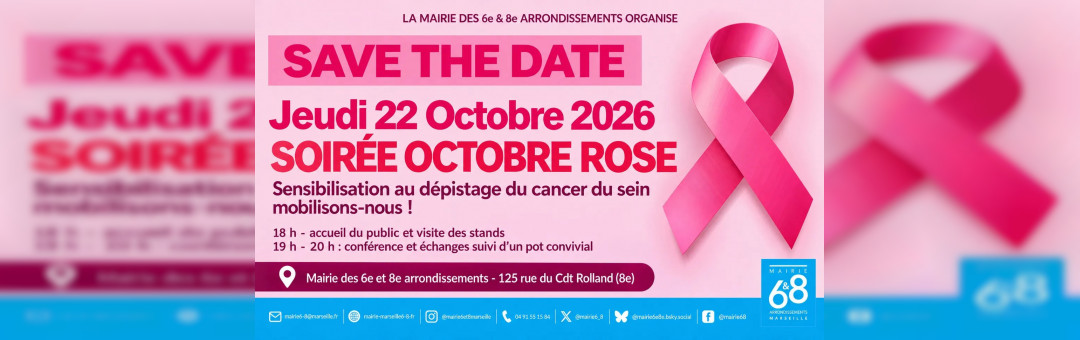 Soirée Octobre Rose : sensibilisation au dépistage du cancer du sein