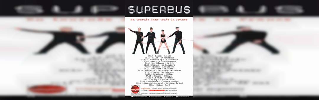 Superbus en concert
