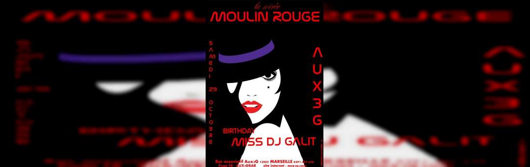 Moulin ROUGE PARTY