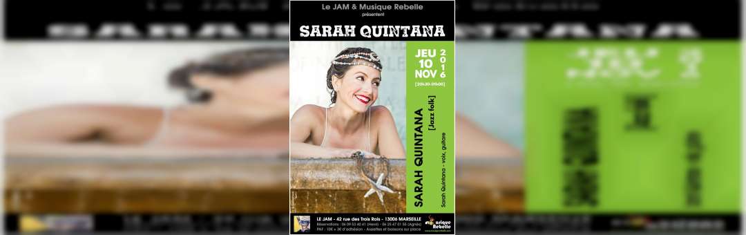 Sarah Quintana – Le JAM