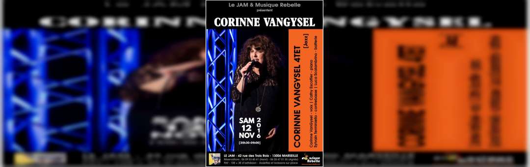 Corinne VanGysel 4tet – Le JAM