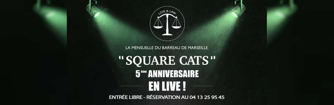 Live & Law Residence : Happy 5th Birthday Square Cats!