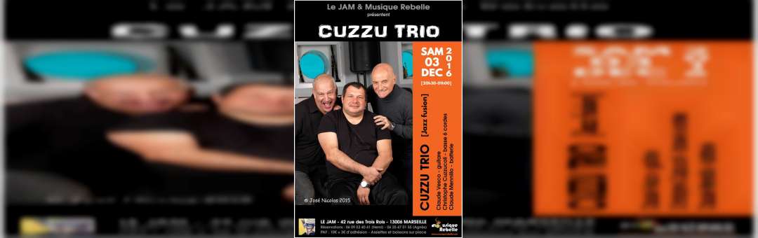 Cuzzu Trio – Le JAM