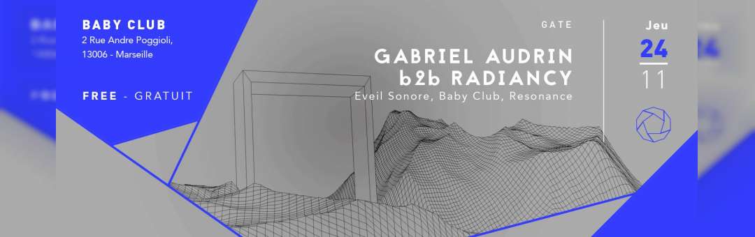 Gate: Gabriel Audrin b2b Radiancy