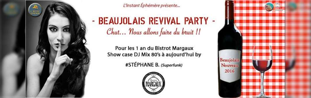 Beaujolais Revival Party au Bistrot Margaux !