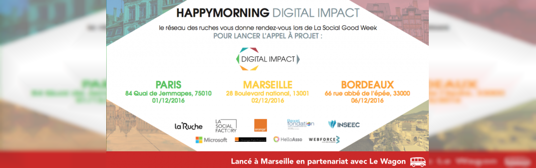 HappyMorning Digital Impact Marseille