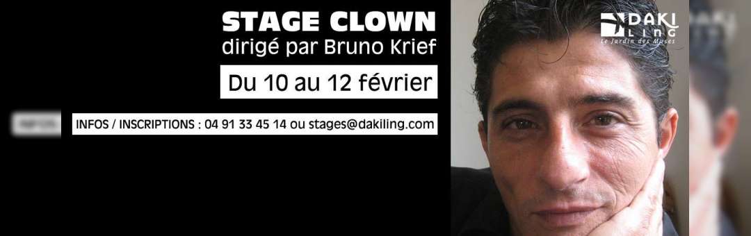Stage Clown dirigé par Bruno Krief