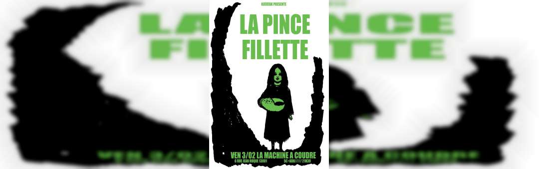 La Pince (noise rock/Bruxelles) + Fillette