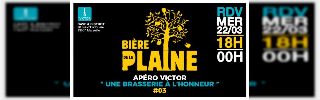 Victor x Brasserie de La Plaine