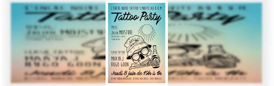 L’Encre Noire présente : Apéro Tattoo FLASH PARTY