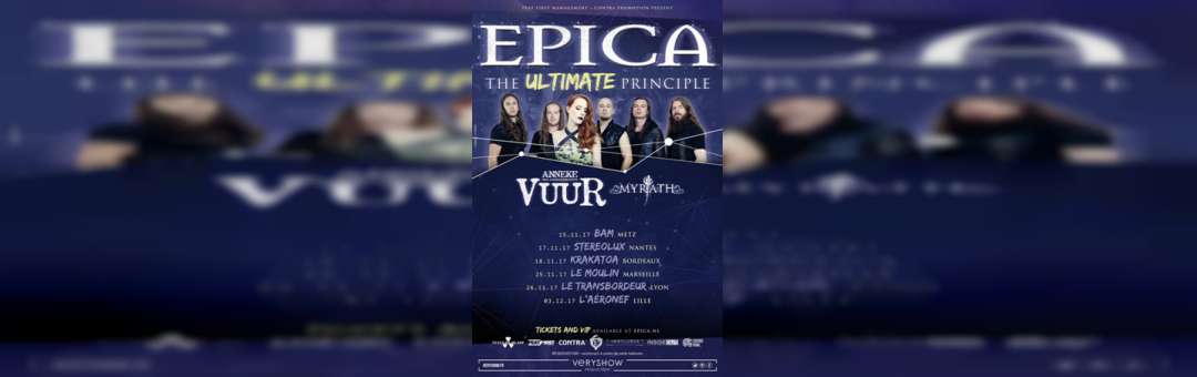 EPICA – THE ULTIMATE PRINCIPLE TOUR
