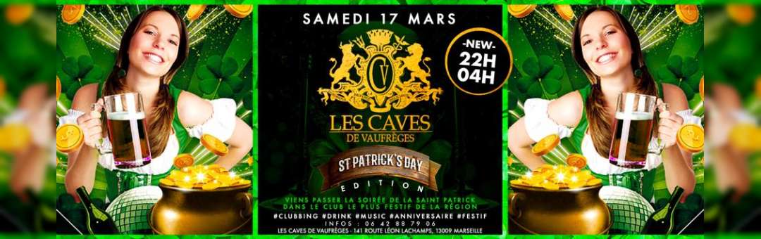 #StPatricksDay #C2V x Les Caves de Vaufrèges