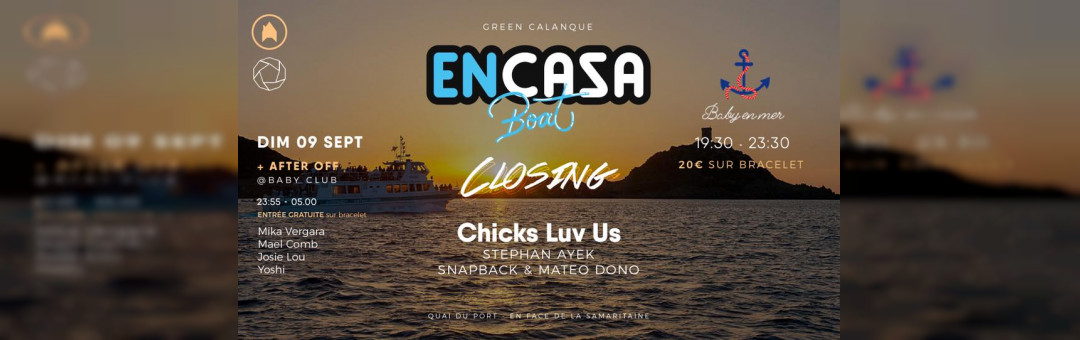 EnCasa Boat Closing w/ Baby En Mer