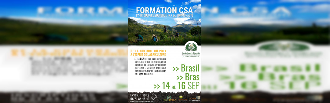 Apéro-tapas brésiliennes autour de la CSA