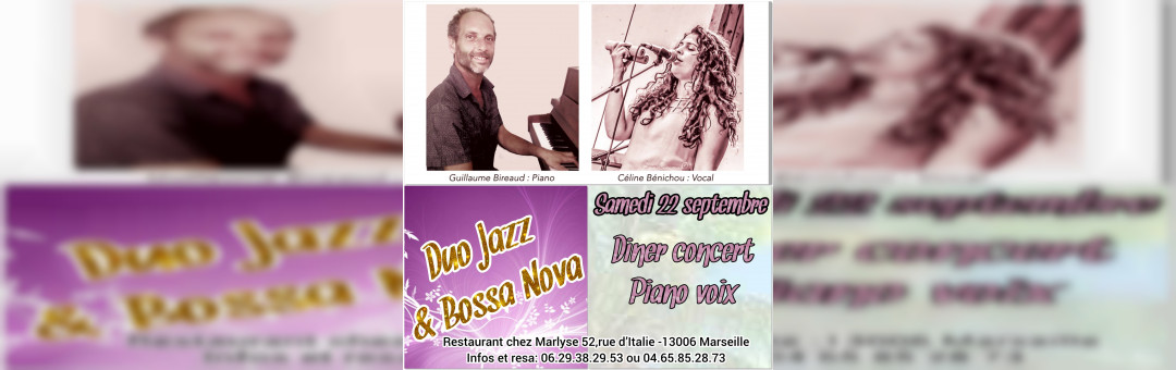 Diner Concert Jazz & Bossa Nova