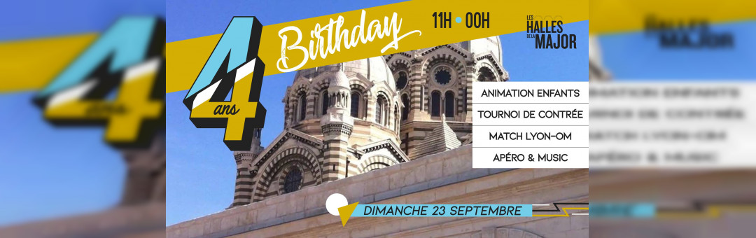 Birthday Party ! Les Halles en Folie