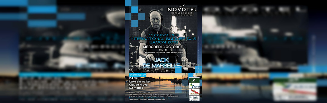 Closing international summer djs saison 2018