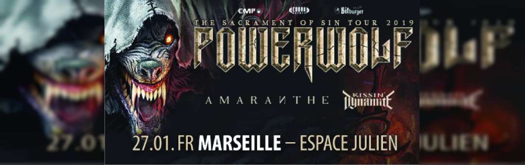 Powerwolf en concert à Marseille !