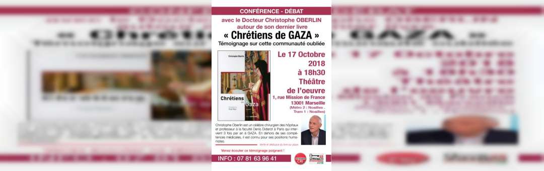 Chrétiens de Gaza | Christophe Oberlin