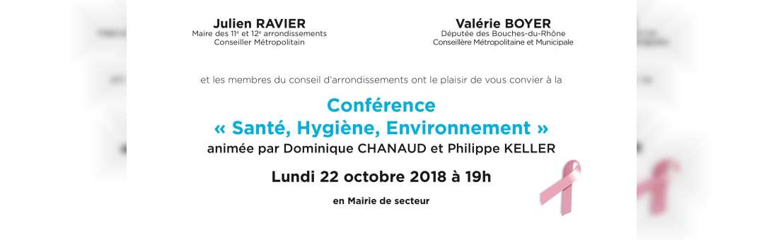 Conférence « Santé, Hygiène, Environnement »