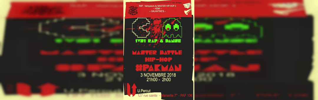 Pak Man Rapperstepped In MASTER HIP-HOP PAK MAN - Tarpin bien