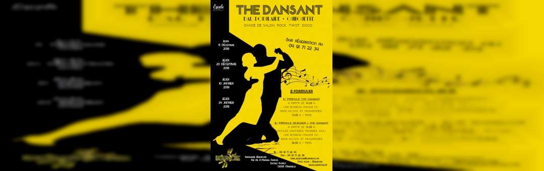 THE DANSANT   Danse de salon, rock, twist, disco