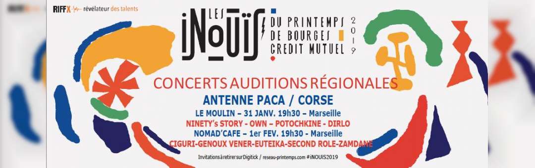 INOUïS 2019 Audition Régionale Antenne Paca Corse