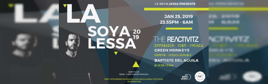 La Soya Lessa @t Baby Club / 25.01.19 / 1st Anniversary