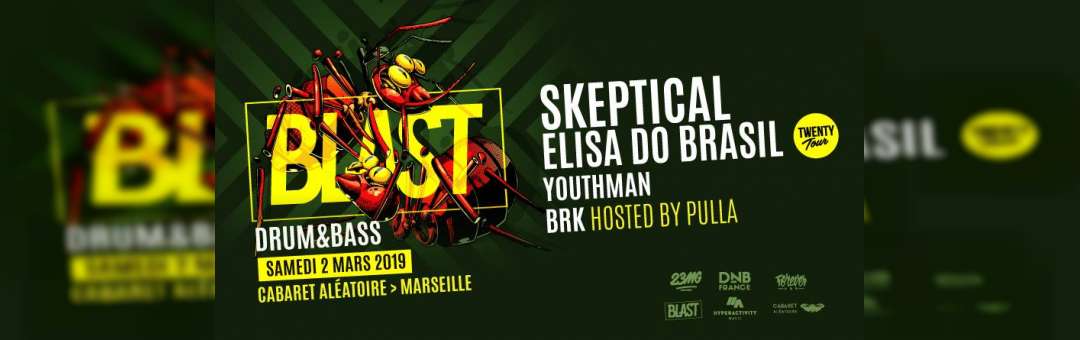 Twenty Tour Elisa Do Brasil /Skeptical / Youthman/ Brk
