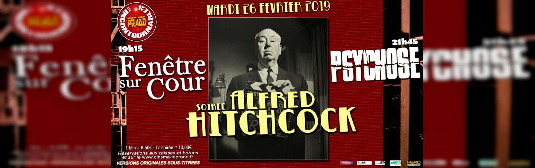Soirée Hitchcock au Cinéma Le Prado !