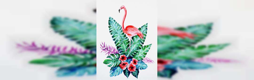 Afterwork créatif ArtNight • Jungle Flamingo