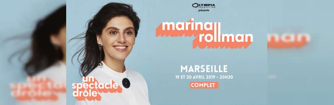 Marina Rollman, Un spectacle drôle
