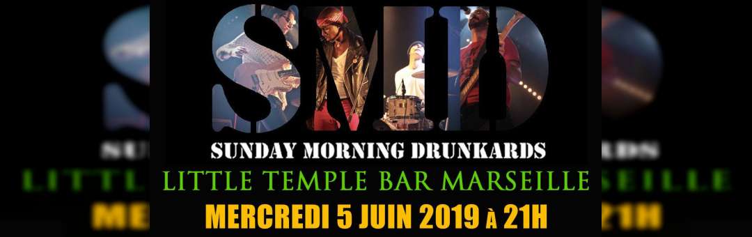 Sunday Morning Drunkards en concert au Little Temple Bar