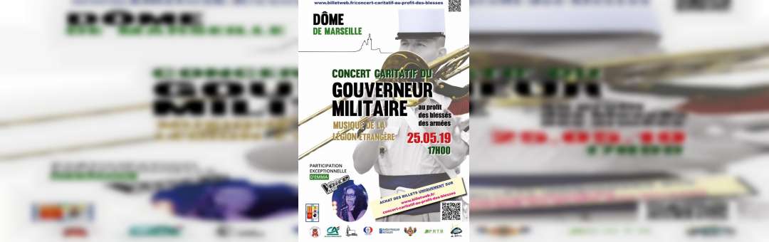 Concert caritatif du gouverneur militaire de Marseille