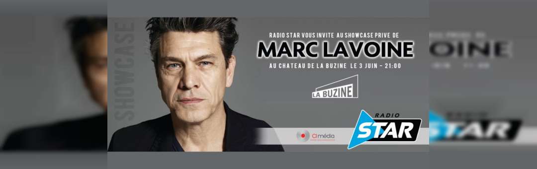 Showcase privé Radio STAR de Marc Lavoine
