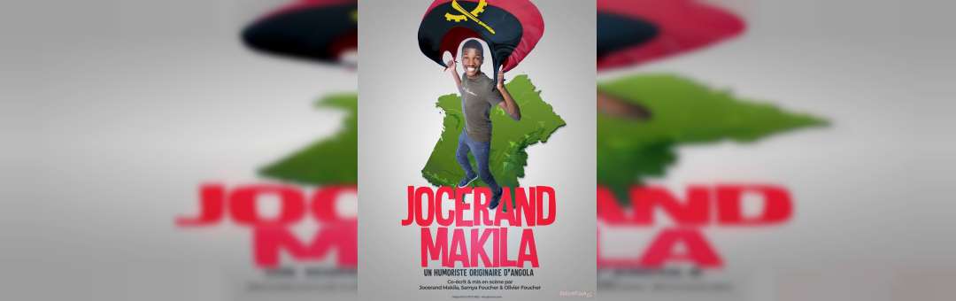 Jocerand Makila dans Un humoriste originaire d’Angola