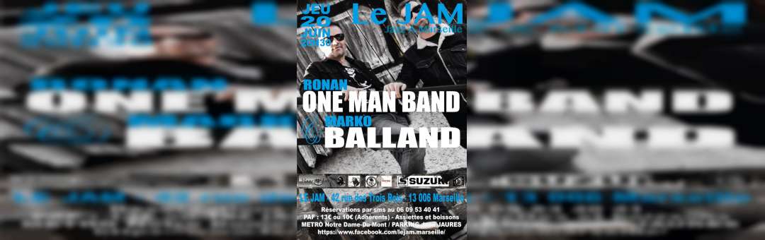 Ronan OneManBand & Marko Balland – Slide Blues