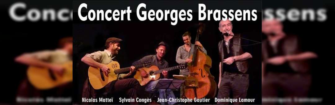 Concert Georges Brassens