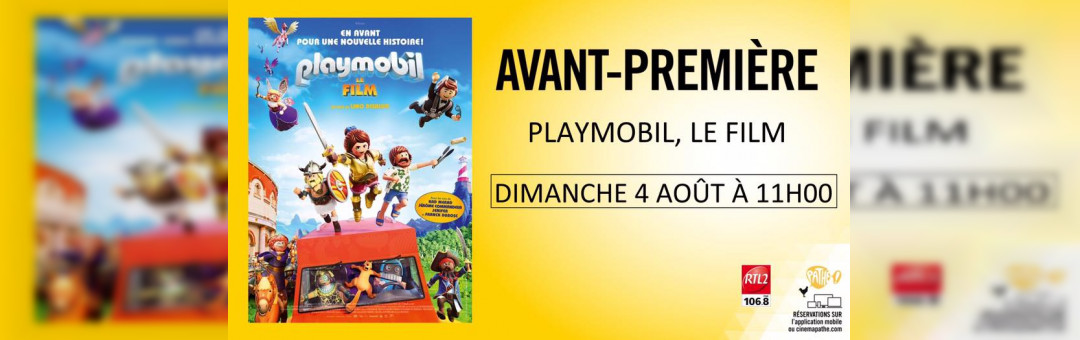 Avant-première PLAYMOBIL, le film