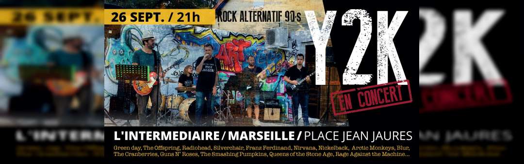 Y2K en concert à l’Intermediaire Live à La Plaine (Marseille)