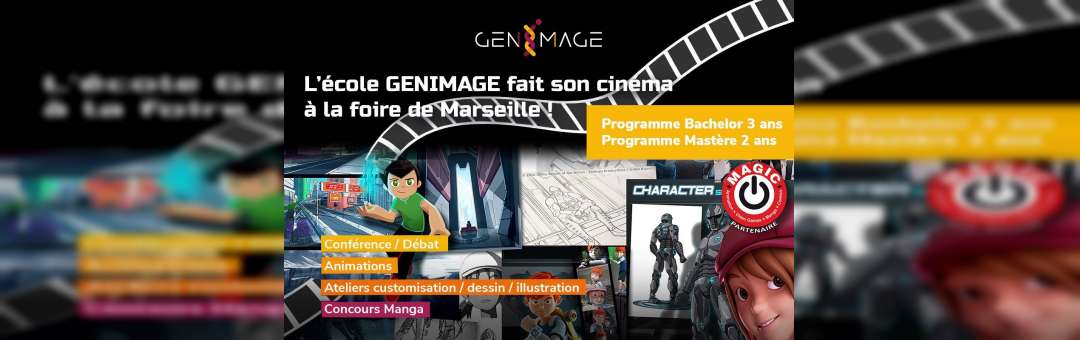 GENIMAGE fait son cinéma à la Foire de Marseille