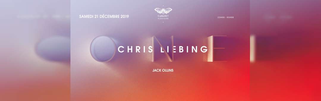 ONE | Chris Liebing au Cabaret Aléatoire