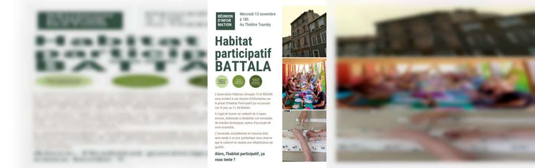 Lancement du projet d’habitat participatif Battala