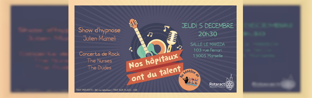 Concert Caritatif : Nos Hôpitaux ont du Talent