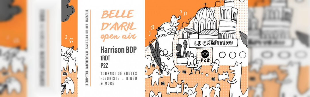 Belle d’avril Open Air – Harrison BDP, 1RDT & P2Z