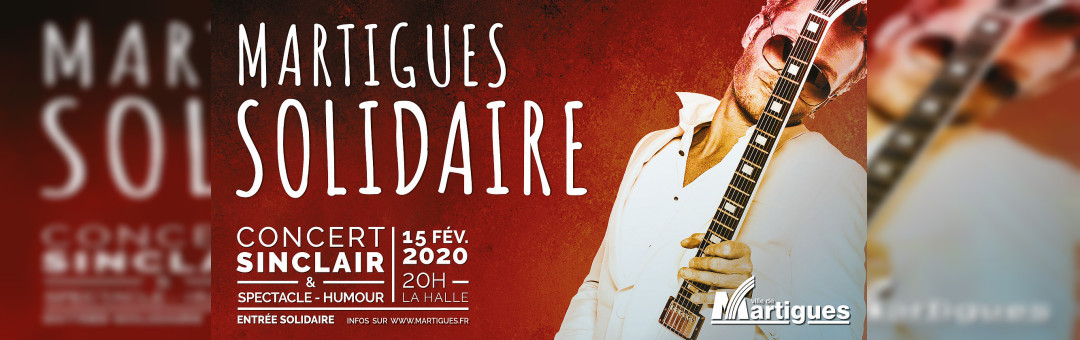 Concert – spectacle « Martigues solidaire » (4 e édition)